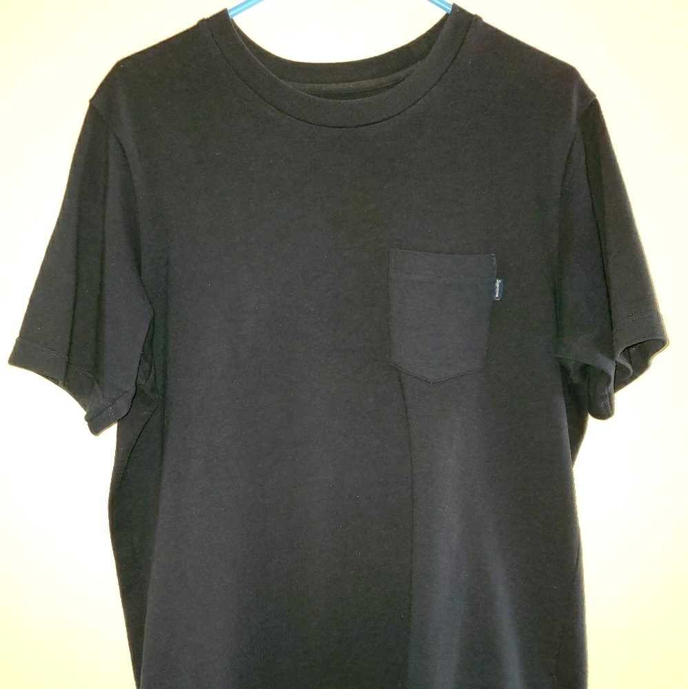 Supreme Pocket Tee Navy